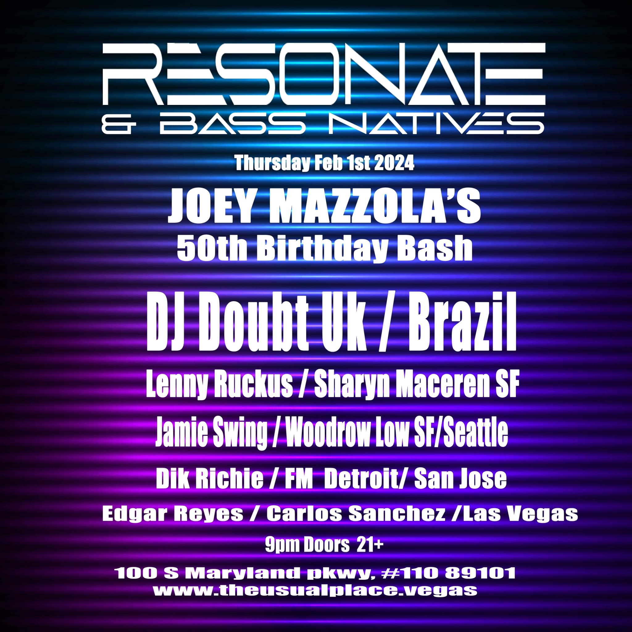 Event Flyer - Resonate Thursdays